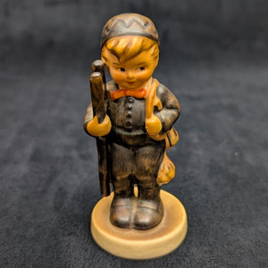 Vintage Hummel Figurine #12 "Chimney Sweep" (Early Mark, Heavy Crazing) 🇩🇪🧹🍀