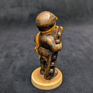 Vintage Hummel Figurine #12 "Chimney Sweep" (Early Mark, Heavy Crazing) 🇩🇪🧹🍀