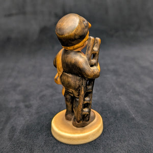 Vintage Hummel Figurine #12 "Chimney Sweep" (Early Mark, Heavy Crazing) 🇩🇪🧹🍀