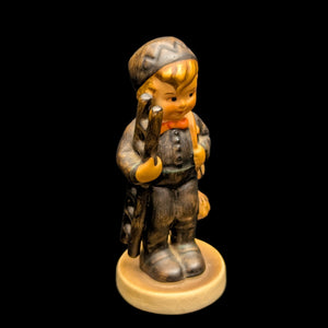 Vintage Hummel Figurine #12 "Chimney Sweep" (Early Mark, Heavy Crazing) 🇩🇪🧹🍀