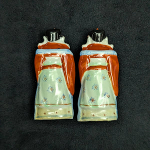 Vintage Chinese Ceramic Figurines Set of 6 (Fuk Luk Sau / Three Star Gods) 🇨🇳💰🍑