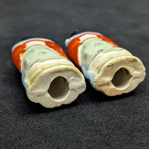 Vintage Chinese Ceramic Figurines Set of 6 (Fuk Luk Sau / Three Star Gods) 🇨🇳💰🍑