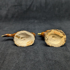 Vintage Miniature Ceramic Waterfowl Figurine Set (10 Pcs, Crackle Glaze, Marked China) 🦢🦆🎨