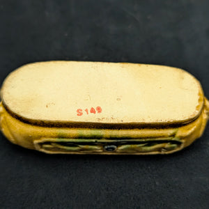 Chinese Penjing Planter Set (5 Ruyi Scepter Pots with Dragon Motif), Export Stoneware, Circa 1970s 🇨🇳🐉✨