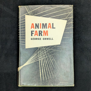 Animal Farm by George Orwell (1946 First American Edition) - Original Art Brenner Dust Jacket 🐖📚🚩