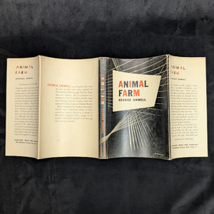 Animal Farm by George Orwell (1946 First American Edition) - Original Art Brenner Dust Jacket 🐖📚🚩