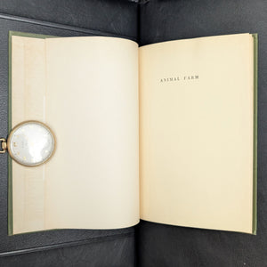Animal Farm by George Orwell (1946 First American Edition) - Original Art Brenner Dust Jacket 🐖📚🚩