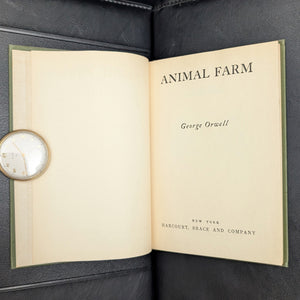 Animal Farm by George Orwell (1946 First American Edition) - Original Art Brenner Dust Jacket 🐖📚🚩