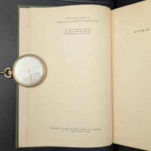 Animal Farm by George Orwell (1946 First American Edition) - Original Art Brenner Dust Jacket 🐖📚🚩