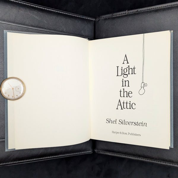 A Light in the Attic by Shel Silverstein (Very Early 1981/1982 Printing) - Dated 10th Birthday Gift 🎁📜✍️