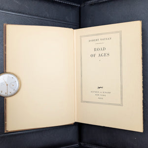 Road of Ages by Robert Nathan (1935 First Edition) - Pre-WWII Prophetic Novel 🇮🇱📜🕊️