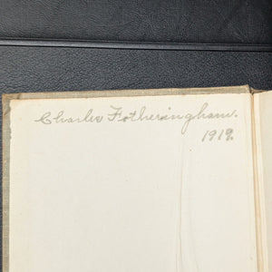 Dangerous Days by Mary Roberts Rinehart (1919 First Edition) - WWII-Dated California Artifact 🇺🇸📜✈️