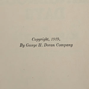 Dangerous Days by Mary Roberts Rinehart (1919 First Edition) - WWII-Dated California Artifact 🇺🇸📜✈️