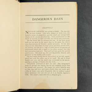 Dangerous Days by Mary Roberts Rinehart (1919 First Edition) - WWII-Dated California Artifact 🇺🇸📜✈️