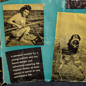 Lady with a Spear by Eugenie Clark (1953 First Edition, Book Club Edition) - Famous Ocean Scientist Memoir 🐠🗺️🇺🇸