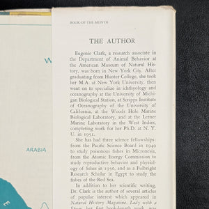 Lady with a Spear by Eugenie Clark (1953 First Edition, Book Club Edition) - Famous Ocean Scientist Memoir 🐠🗺️🇺🇸