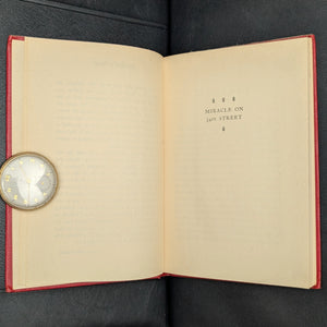 Miracle on 34th Street by Valentine Davies (1947 First Edition) - Iconic Christmas Classic in Original Dust Jacket 🎄🎅🎁