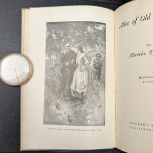 Alice of Old Vincennes by Maurice Thompson (1900 Copyright Reprint) - Tri-Color Decorative Binding 🗡️🏰🇺🇸