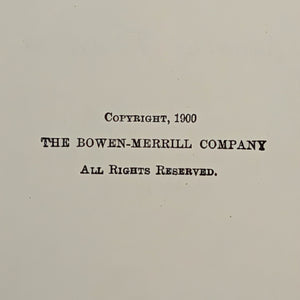 Alice of Old Vincennes by Maurice Thompson (1900 Copyright Reprint) - Tri-Color Decorative Binding 🗡️🏰🇺🇸