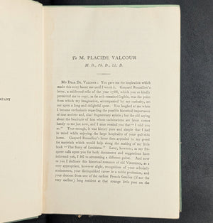 Alice of Old Vincennes by Maurice Thompson (1900 Copyright Reprint) - Tri-Color Decorative Binding 🗡️🏰🇺🇸