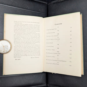 Alice of Old Vincennes by Maurice Thompson (1900 Copyright Reprint) - Tri-Color Decorative Binding 🗡️🏰🇺🇸