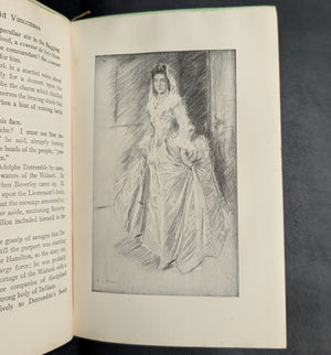 Alice of Old Vincennes by Maurice Thompson (1900 Copyright Reprint) - Tri-Color Decorative Binding 🗡️🏰🇺🇸