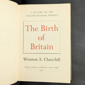 A History of the English-Speaking Peoples: Vol. 1, The Birth of Britain by Winston S. Churchill (1956 BCE) 🇬🇧⚔️📜
