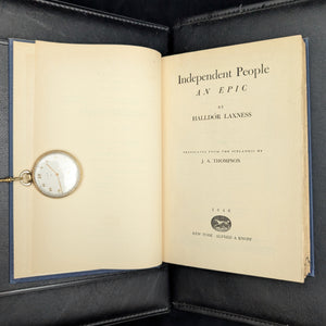 Independent People by Halldór Laxness (1946 First American Edition) - Nobel Prize Author & Original Dust Jacket 🇮🇸📚🐑