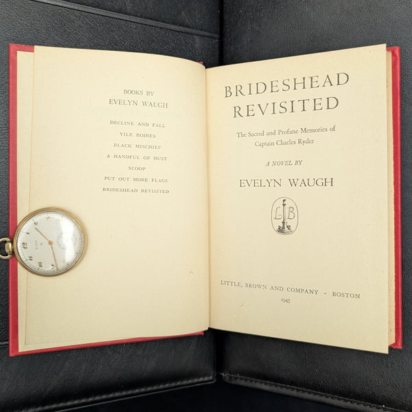 Brideshead Revisited by Evelyn Waugh (First Global Edition, 1945, in Original Dust Jacket) 🇬🇧📚🏰
