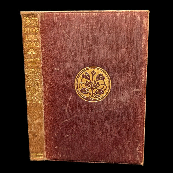India’s Love Lyrics by Laurence Hope (1923 Decorative Reprint) - Exotic Poetry & Art Deco Binding 🌶️📜🌺