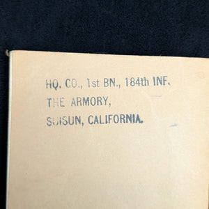 Basic Field Manual, Signal Communication (FM 24-5), U.S. War Dept. (1939) - Suisun, CA Military Ephemera 🇺🇸📞⚔️