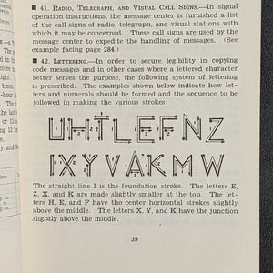 Basic Field Manual, Signal Communication (FM 24-5), U.S. War Dept. (1939) - Suisun, CA Military Ephemera 🇺🇸📞⚔️