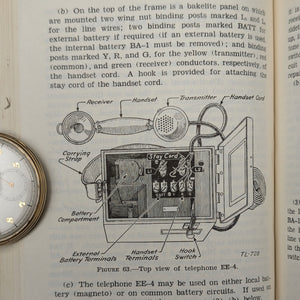 Basic Field Manual, Signal Communication (FM 24-5), U.S. War Dept. (1939) - Suisun, CA Military Ephemera 🇺🇸📞⚔️