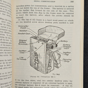 Basic Field Manual, Signal Communication (FM 24-5), U.S. War Dept. (1939) - Suisun, CA Military Ephemera 🇺🇸📞⚔️