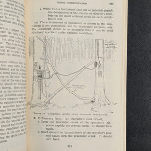Basic Field Manual, Signal Communication (FM 24-5), U.S. War Dept. (1939) - Suisun, CA Military Ephemera 🇺🇸📞⚔️
