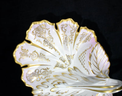 KPM Berlin Porcelain Serving Dish by KPM Berlin (Hand-Painted, Vintage), Circa Mid-20th Century 🍽️🌸🇩🇪