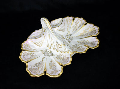 KPM Berlin Porcelain Serving Dish by KPM Berlin (Hand-Painted, Vintage), Circa Mid-20th Century 🍽️🌸🇩🇪