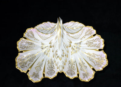 KPM Berlin Porcelain Serving Dish by KPM Berlin (Hand-Painted, Vintage), Circa Mid-20th Century 🍽️🌸🇩🇪