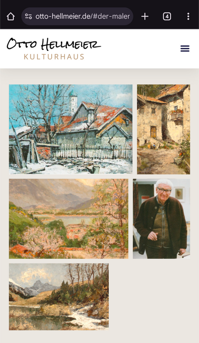 Pintura al óleo impresionista alemana de mediados de siglo de la Marienplatz de Múnich por Otto Hellmeier 🇩🇪