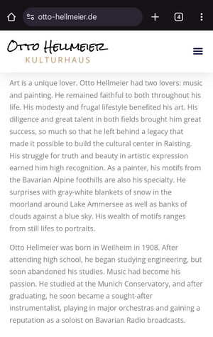 Mid-Century German Impressionist Oil Painting of Munich's Marienplatz by Otto Hellmeier (Cityscape) 🇩🇪📜🎨