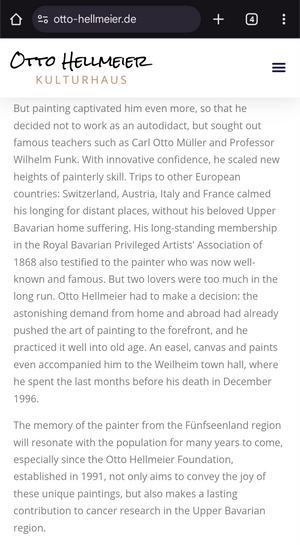 Mid-Century German Impressionist Oil Painting of Munich's Marienplatz by Otto Hellmeier (Cityscape) 🇩🇪📜🎨